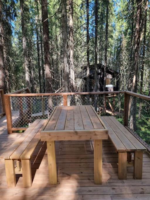 Treetop Ekne - Hytte I Skogen Med Hengebru Levanger Exterior foto